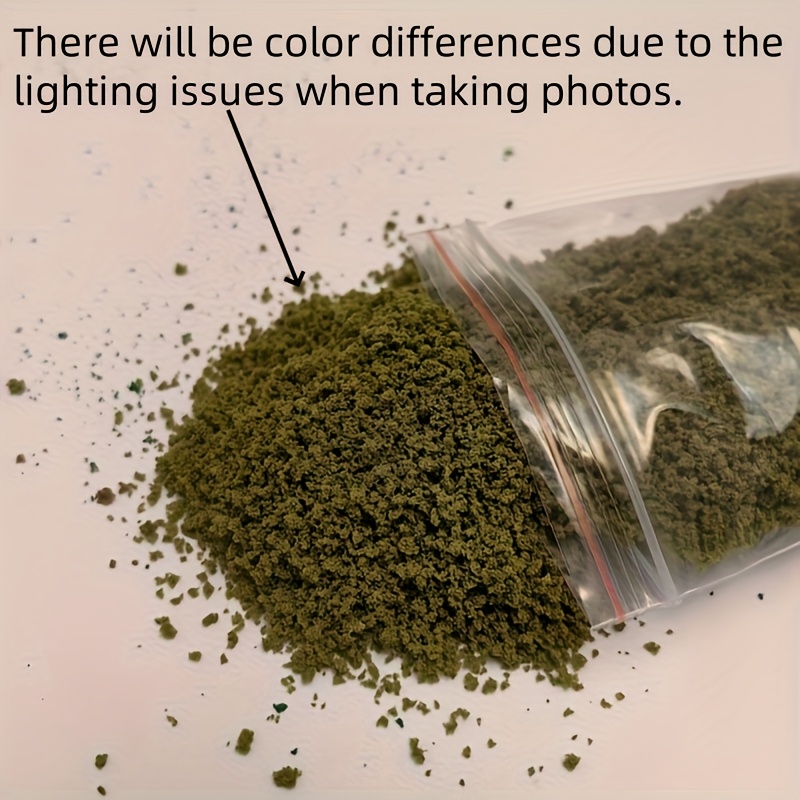 Image of 0.71oz Realistic Tree Powder For Scale Model,, Pale & For , Miniature Scenery - Suitable For Hobbyists, Collectors, Birthday/christmas/new Year Gifts