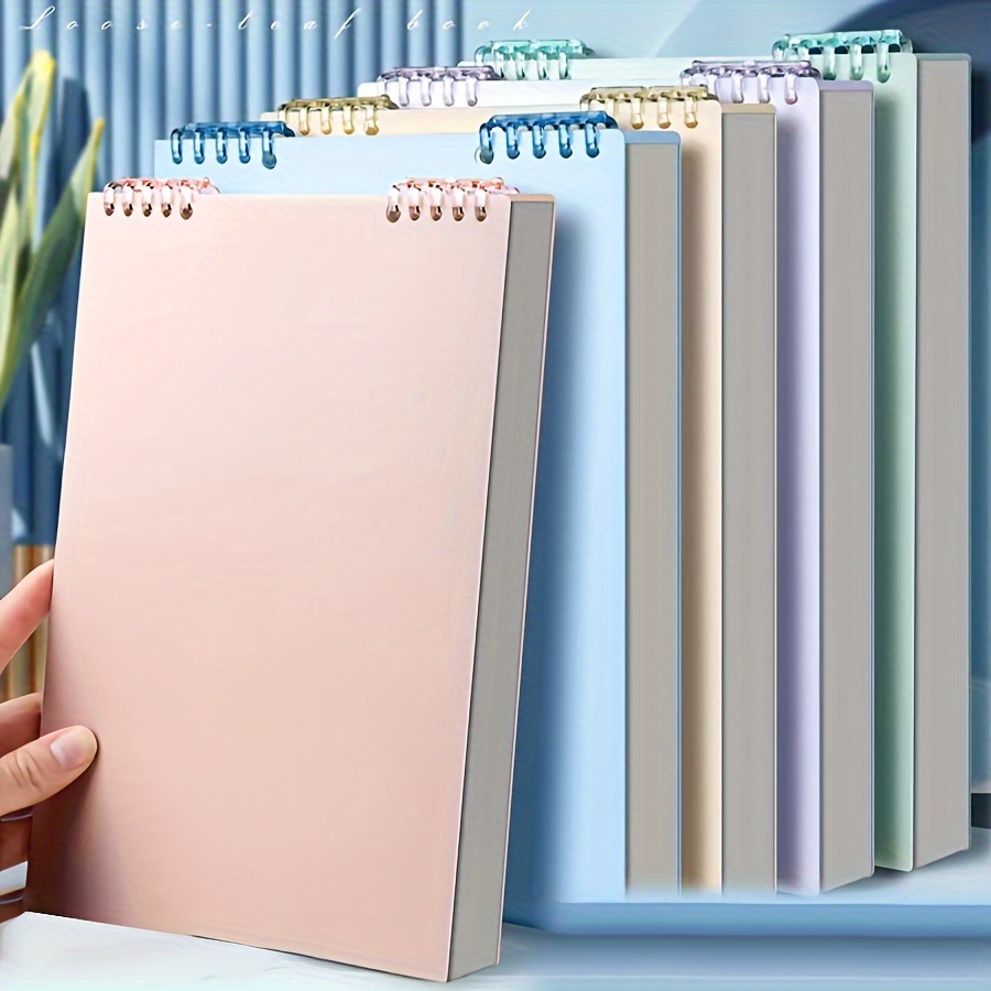 

Minimalist A5 Spiral Notebook With Perforated Pages - Perfect For Students And Office Use