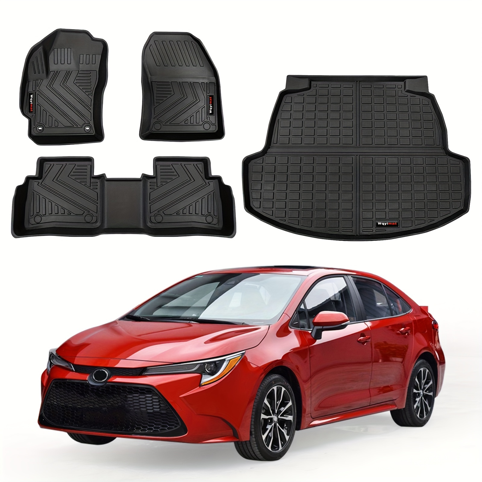 

Car Floor Mats For Toyota Corolla 2020-2024 For Toyota Corolla 2014-2019 Floor Mats And Cargo Liner All Weather Tpe Accessories