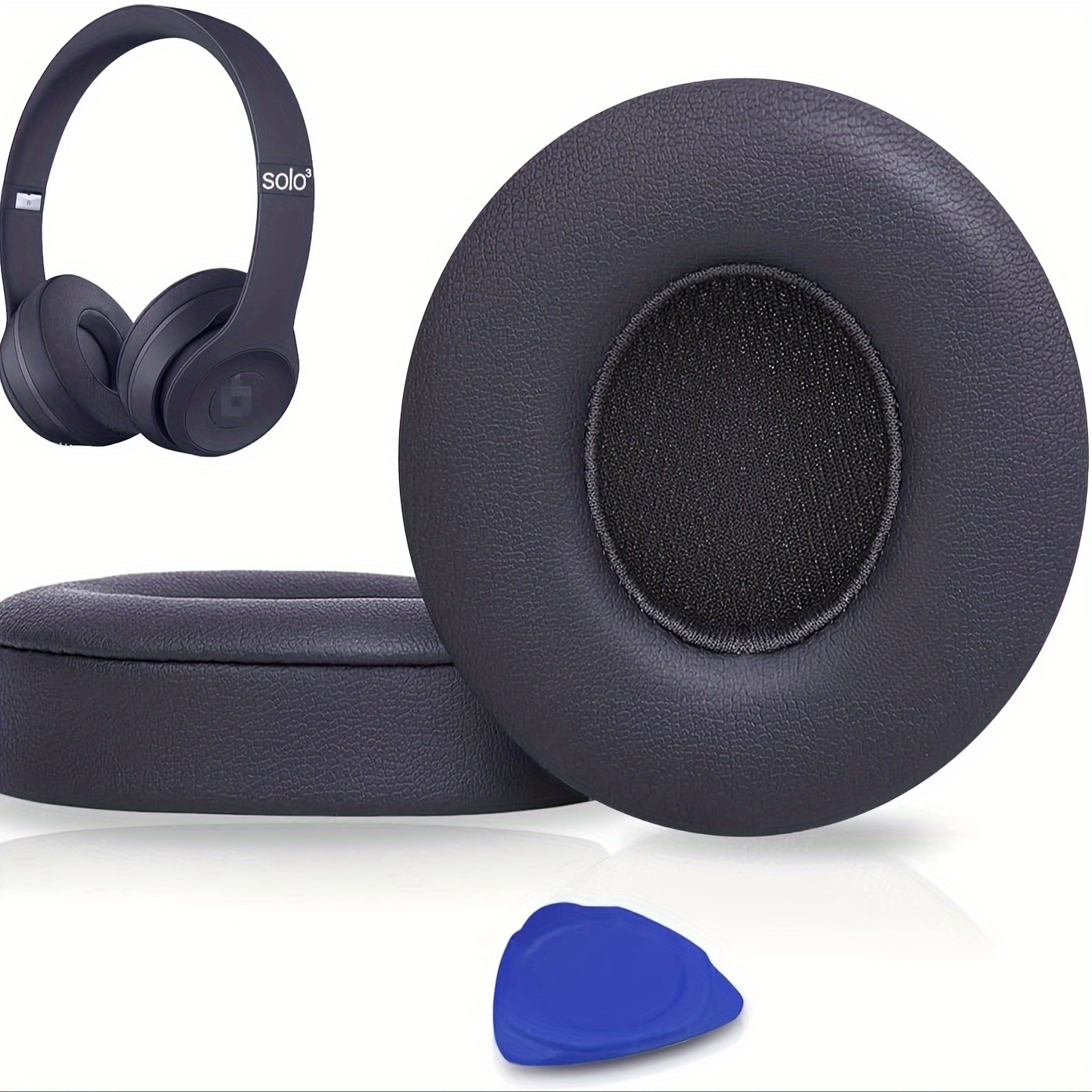 

2pcs Suitable For Beats Ear Pads Solo 2.0 Earmuffs Solo 2 Wireless Headset Cover For Solo 3 Sponge Cover