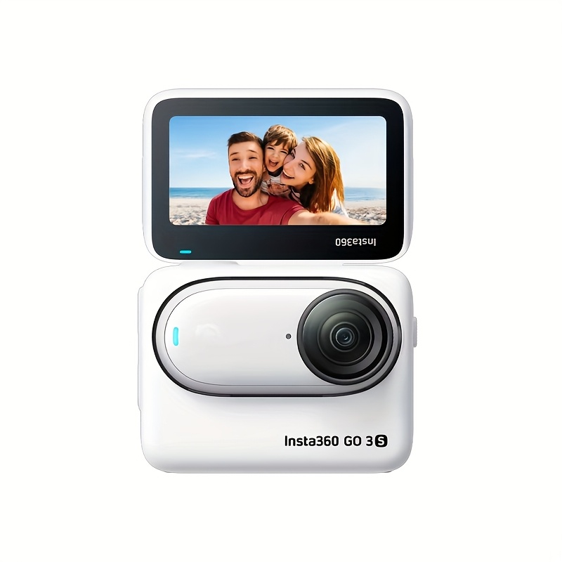 Insta360 GO 3S – a 4K Mini Camera That Is Portable And Multifunctional, Allowing for Hands-Free Use, Supports First-Person Perspective (POV), Can Be Mounted Anywhere, And Features Stabilization