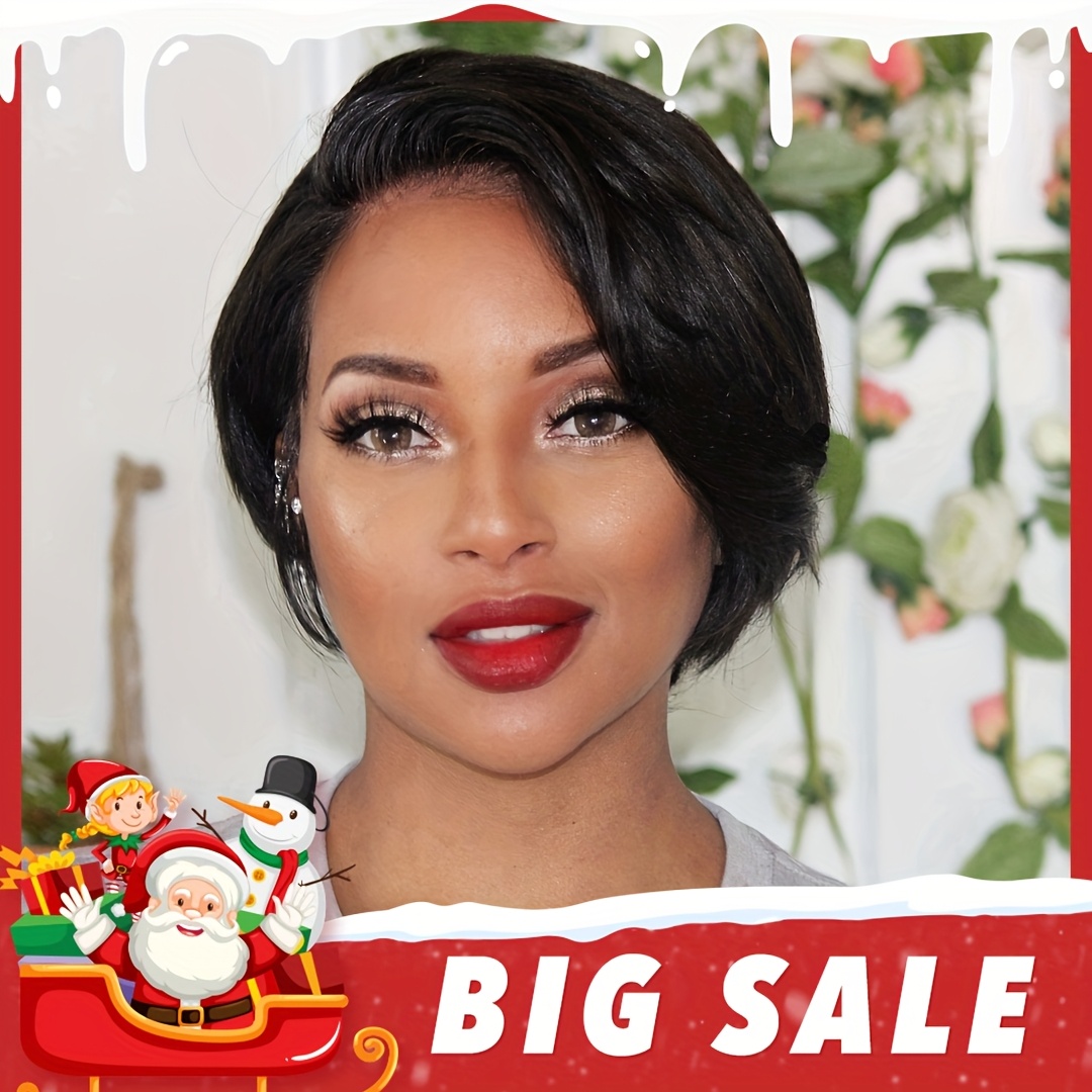 

Short Wig Human Hair 13x4 Straight Cut Wig Human Hair Short Lace Front Wigs Human Hair Straight Short Wigs For Women