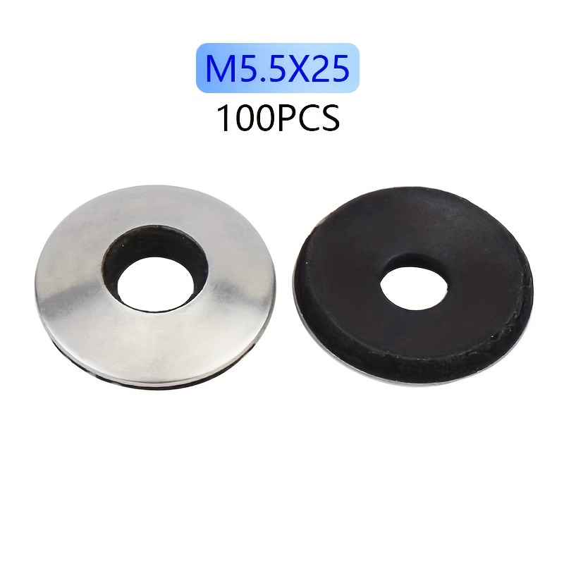 Galvanized Composite Washer & Leak-proof, Durable Sealing Washers Rubber Gaskets Multiple Sizes Modified Truss Head Self Tapping Sheet Metal Scr Ews Grommet