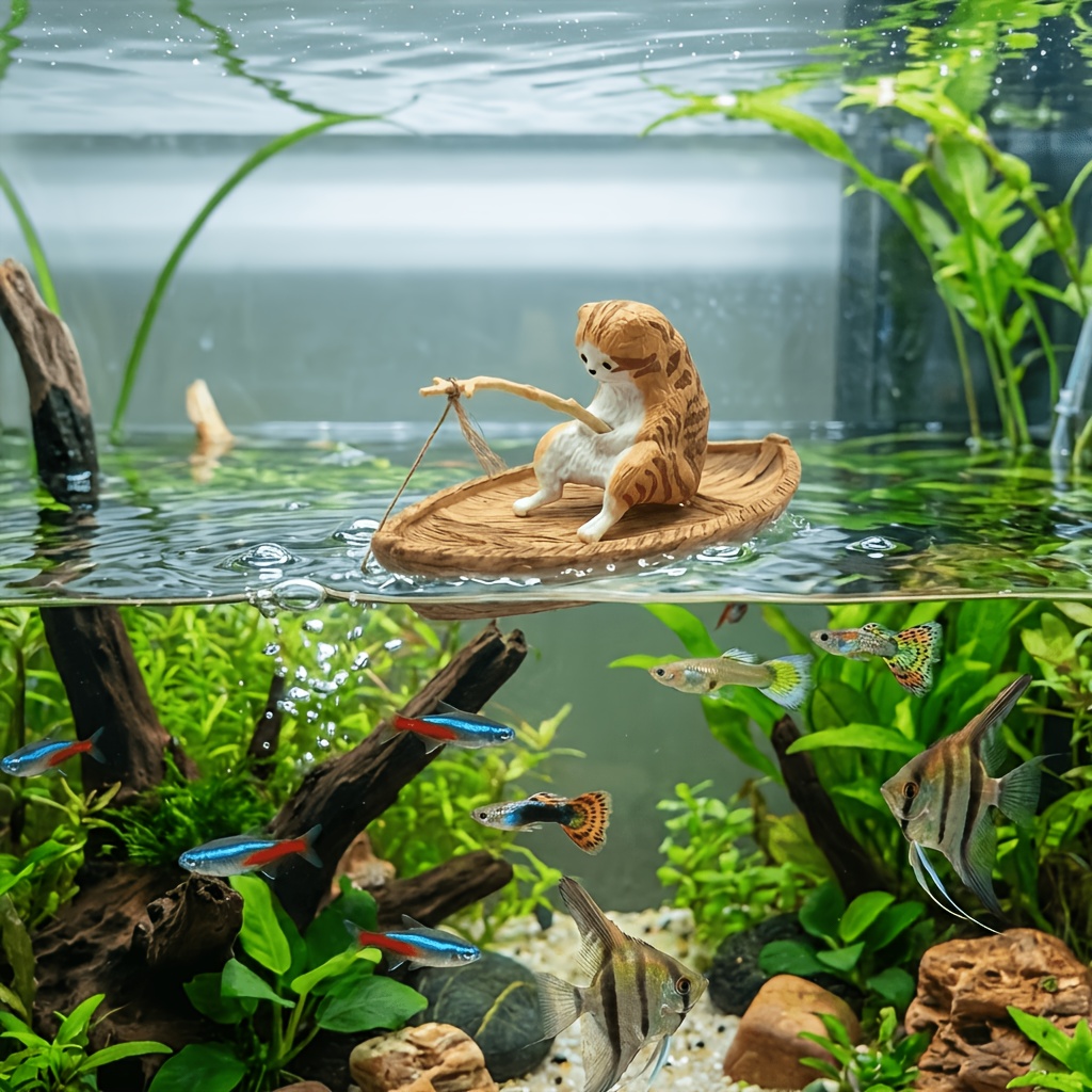 cute fish tank accessory set aquarium fish accessories sold on Temu United States