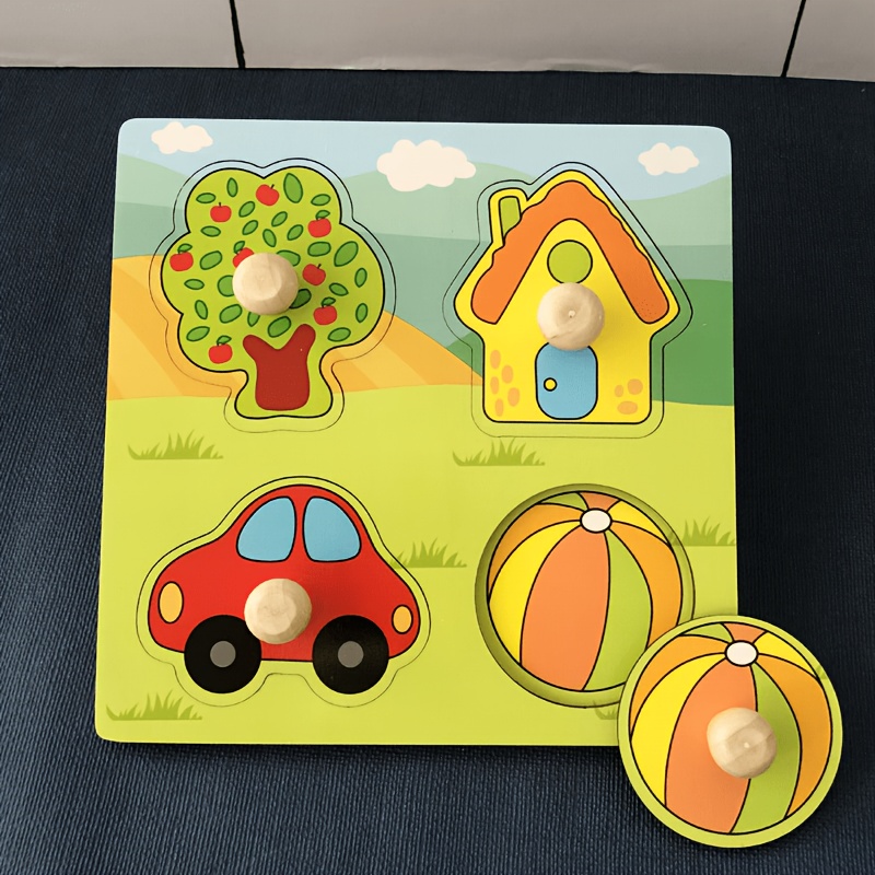 3pcs Wooden Grasping Board for Children