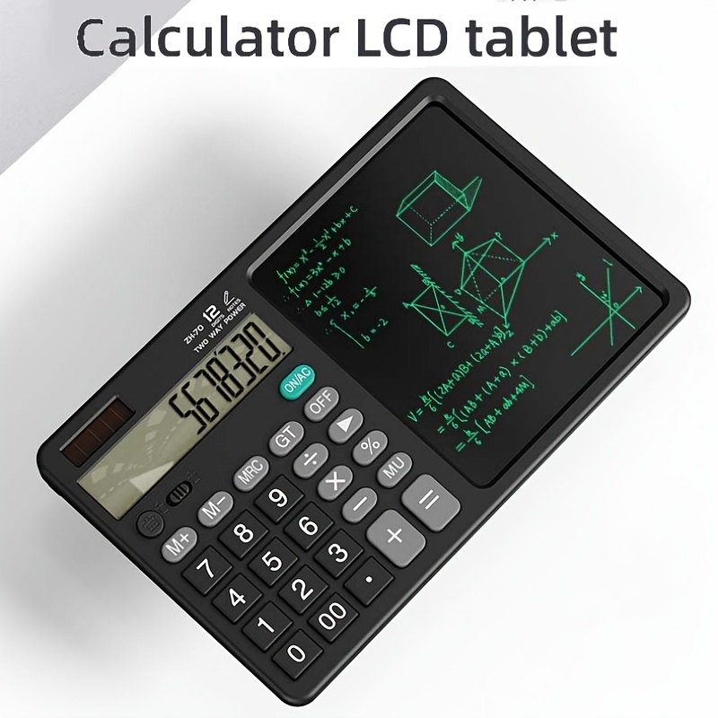 lcd calculator tablet a calculator with recording function convenient backup data calculator   tool holiday gift christmas gift thanksgiving gift fathers day gift Product details 5