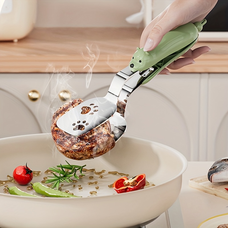 stainless   spatula for home use portable kitchen tool that   used as   a clamp and a spatula multifunctional kitchen utensil Product details 2