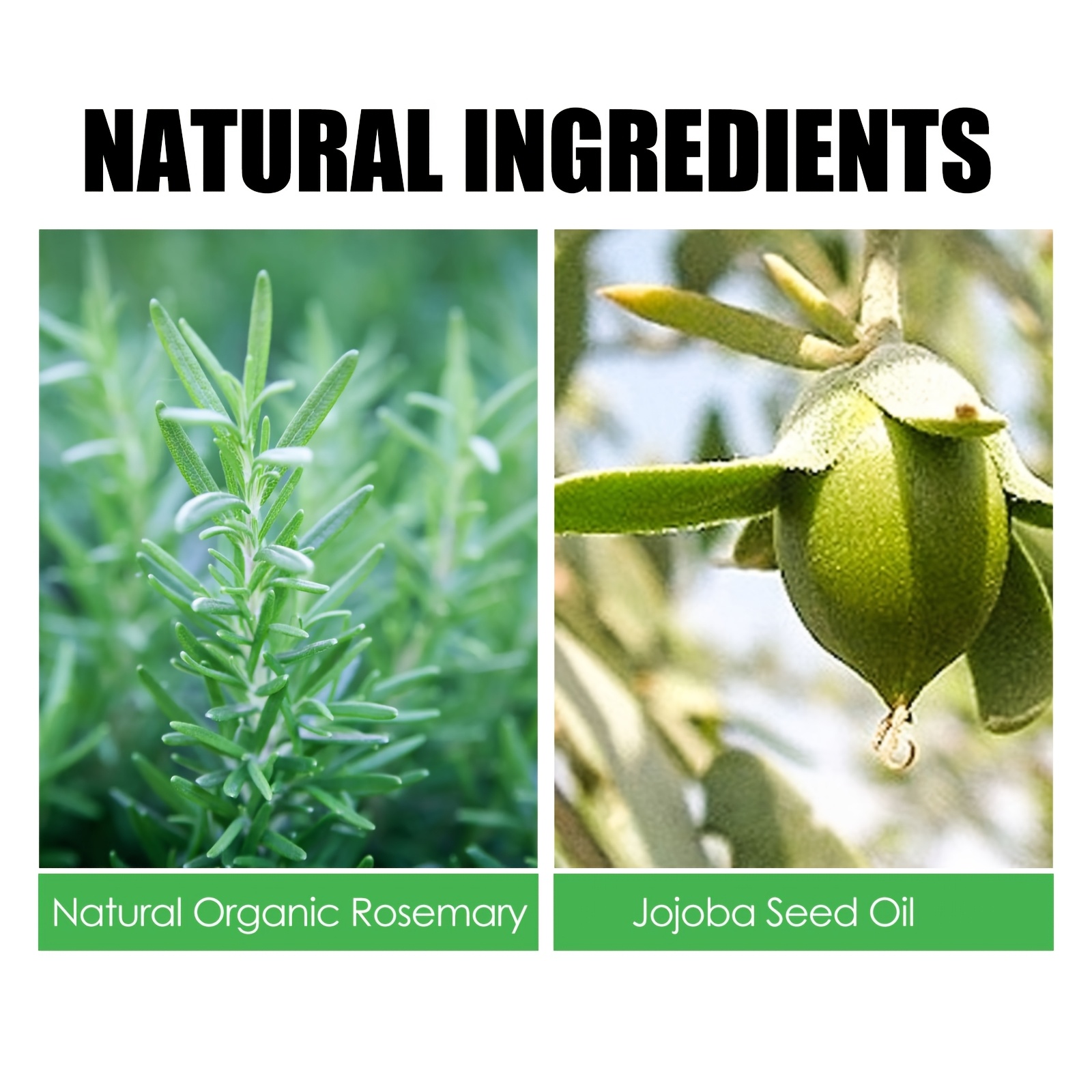 Poklon kutija za njegu kose s ružmarinom, hidratantna i hranjiva za korijenje kose, set za njegu kose dostupan u raznim veličinama.