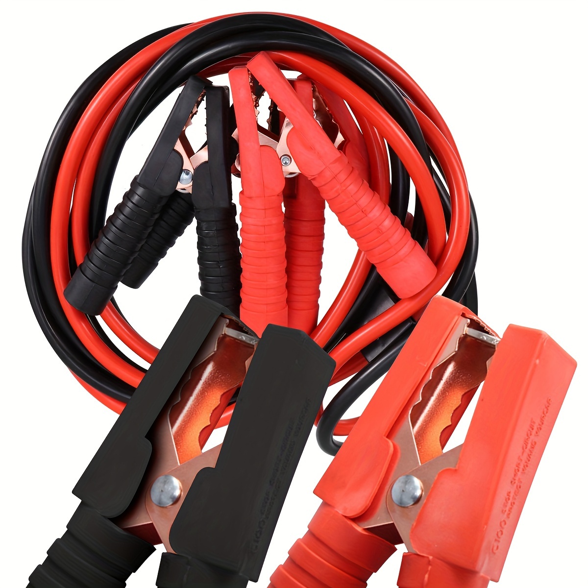 

2000amp Heavy-duty Jumper Cable With Carry Bag, Commercial-grade Boost Cable For Trucks, Cars, Suvs, Battery Jump Starter Cable, Insulated Material