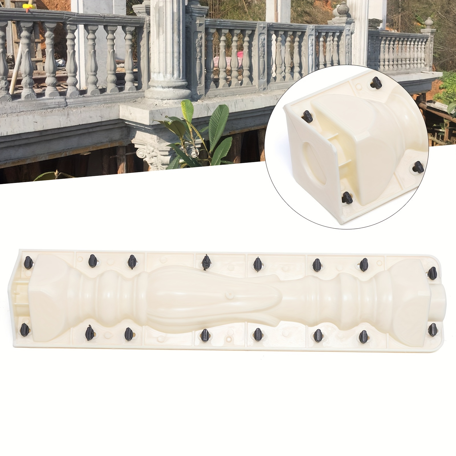 

70cm Moulds Balustrades Mold For Concrete Plaster Cement Casting Garden Decor