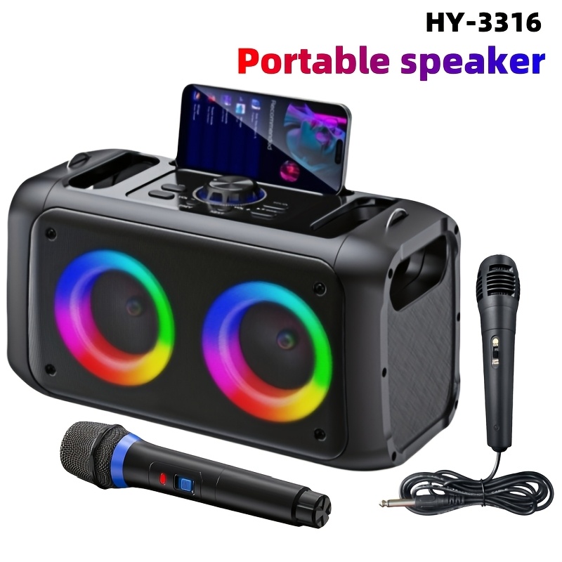 hy 3316 wireless portable speaker ultra light Temu United Arab