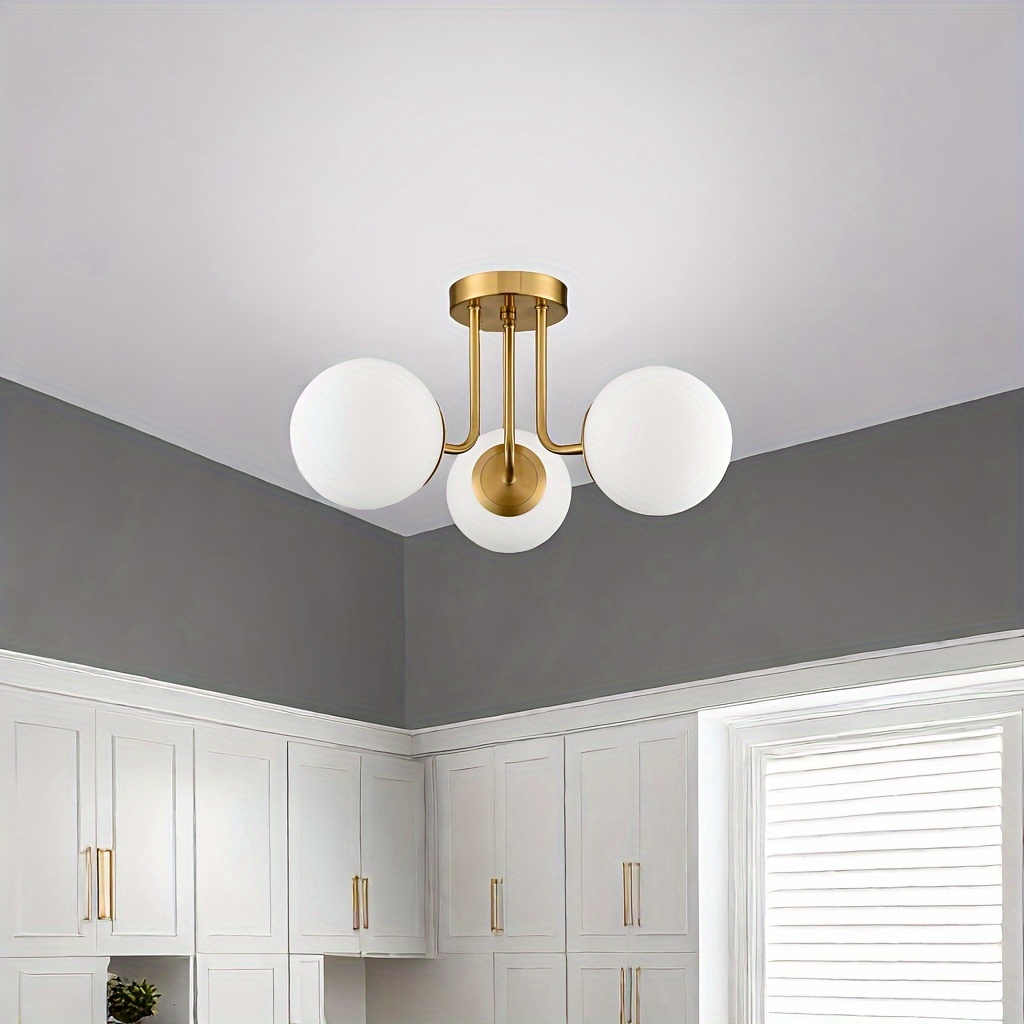 シーリング ミルクガラス シャビーシック アンティーク ビンテージ