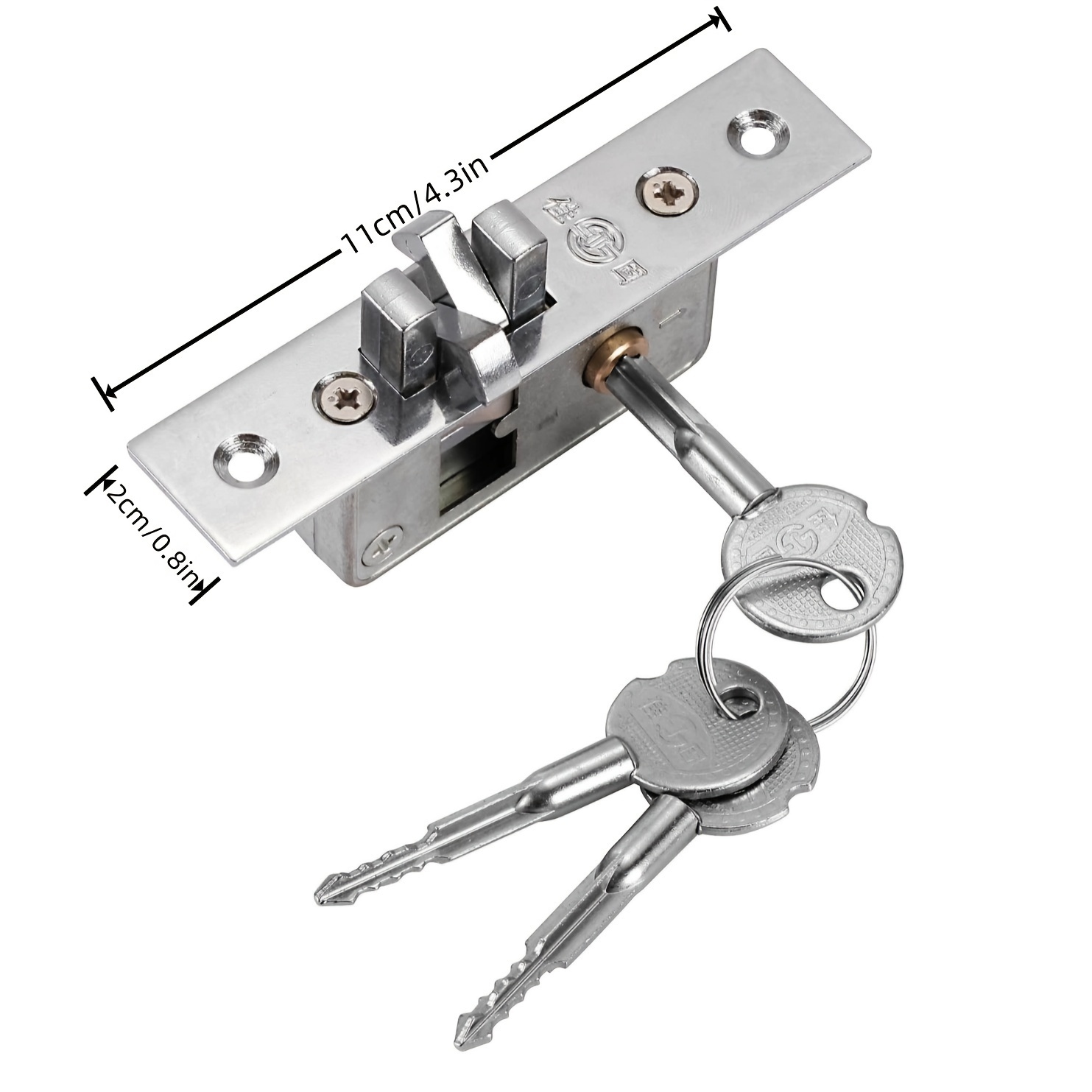 

Aluminum Alloy Security Door Lock - Design, Sliding Door Hook Bolt Lock, For Mesh Windows & , Uncharged