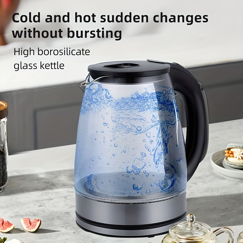 

Boiling Water Bottle, High Borosilicate Glass Electric Kettle, Livelihood Bottle