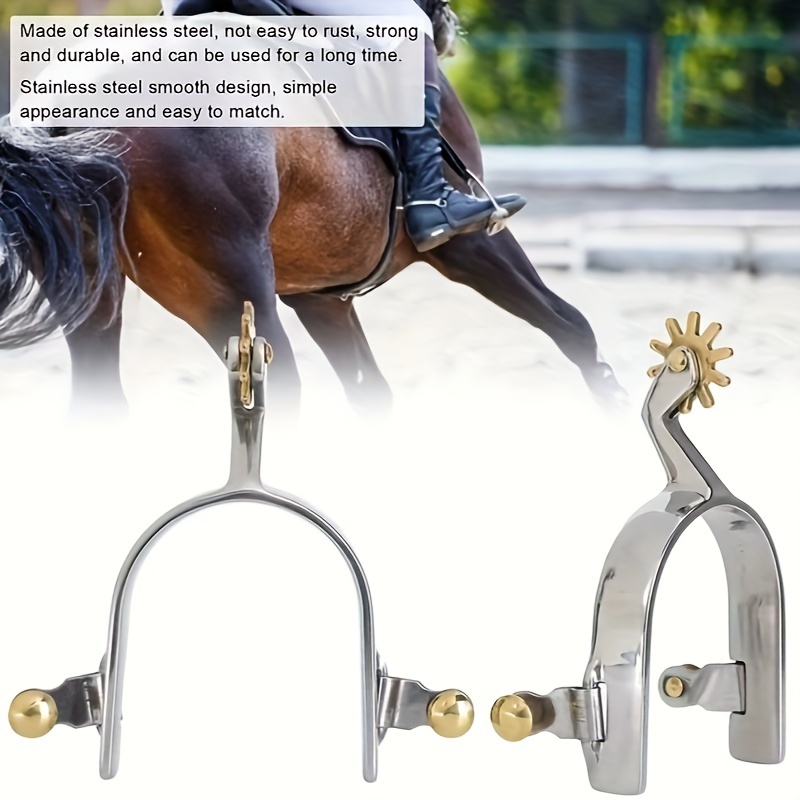 2 sangles d'éperons pour bottes d'équitation, accessoires
