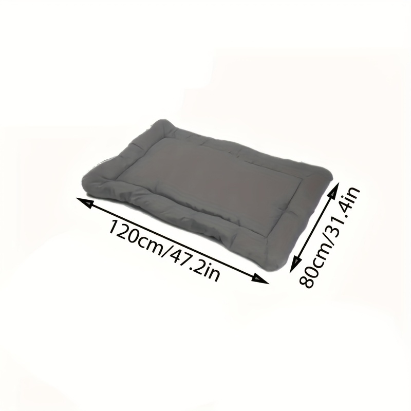 E-shop One Piece, Graue faltbare Polyester-Hundematte – Ideal für Camping, Auto und Zuhause, langlebiges Haustierkissen in verschiedenen Größen für
