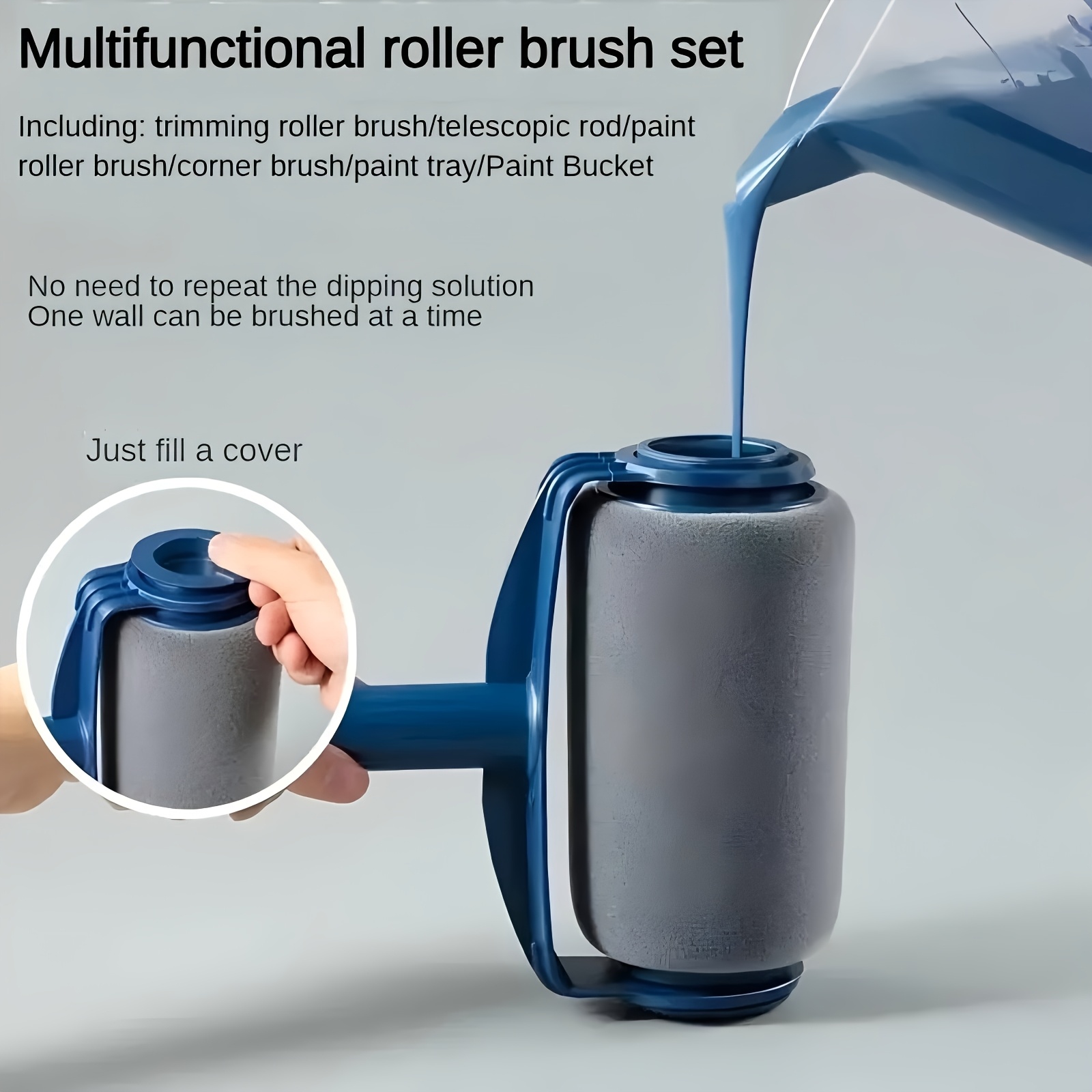 Large Paint Roller Brush