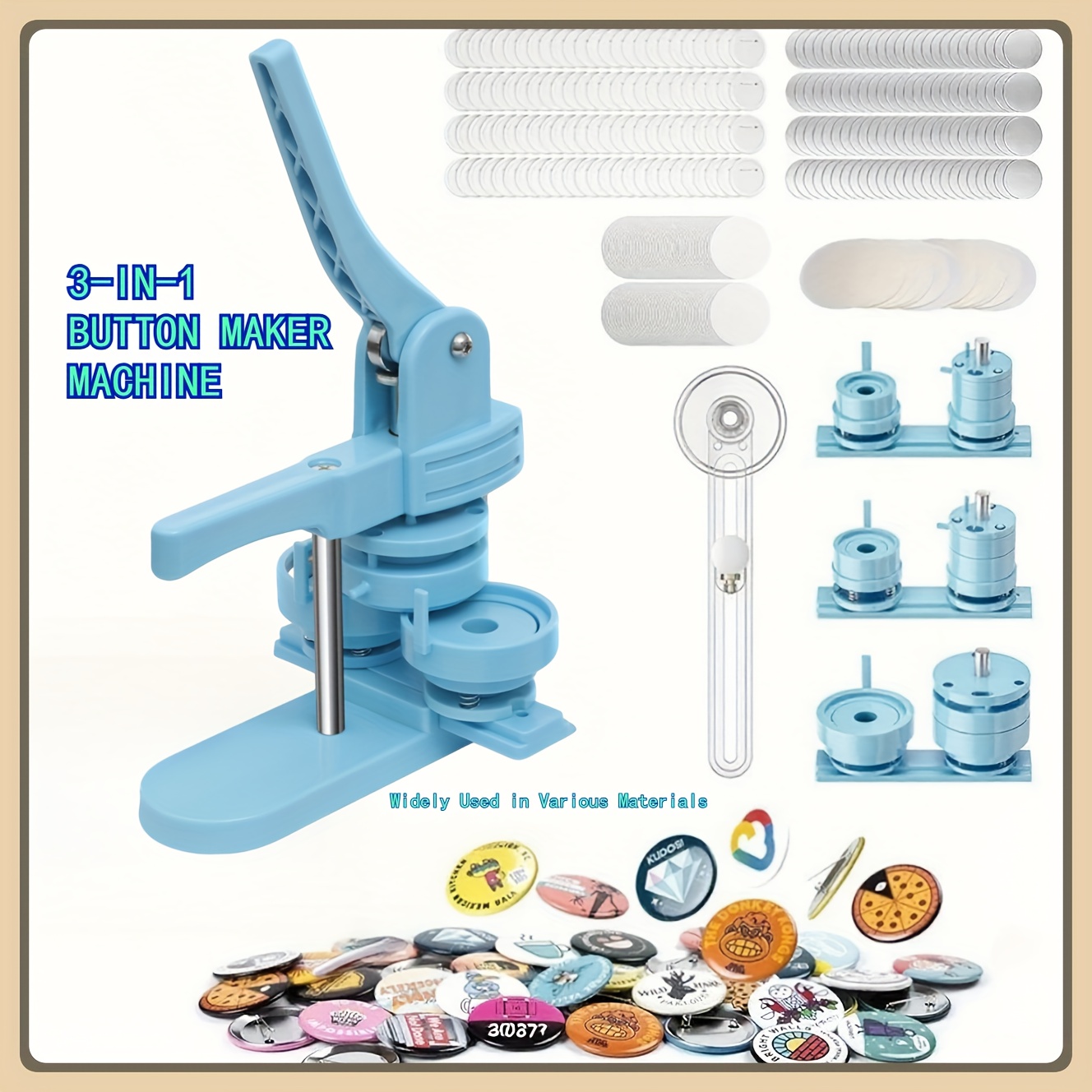 badge making machine sold on Temu Australia