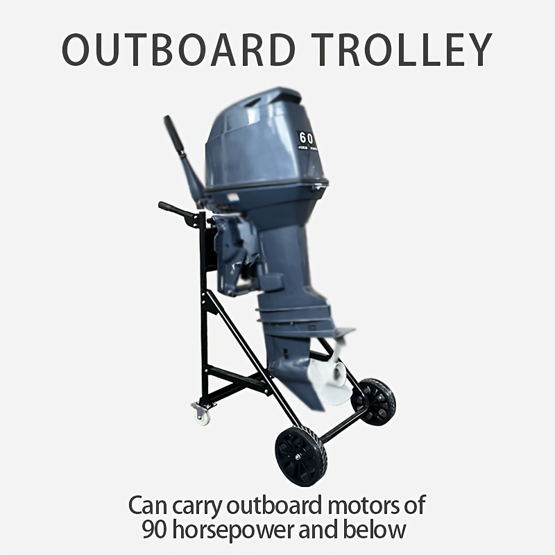 Outboard Boat Engine Stand with Wheels