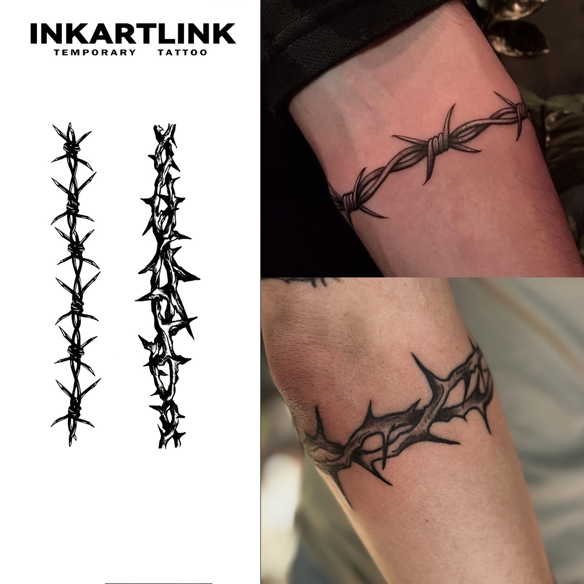 Barbed wire tattoo - Bronctattooaus.com