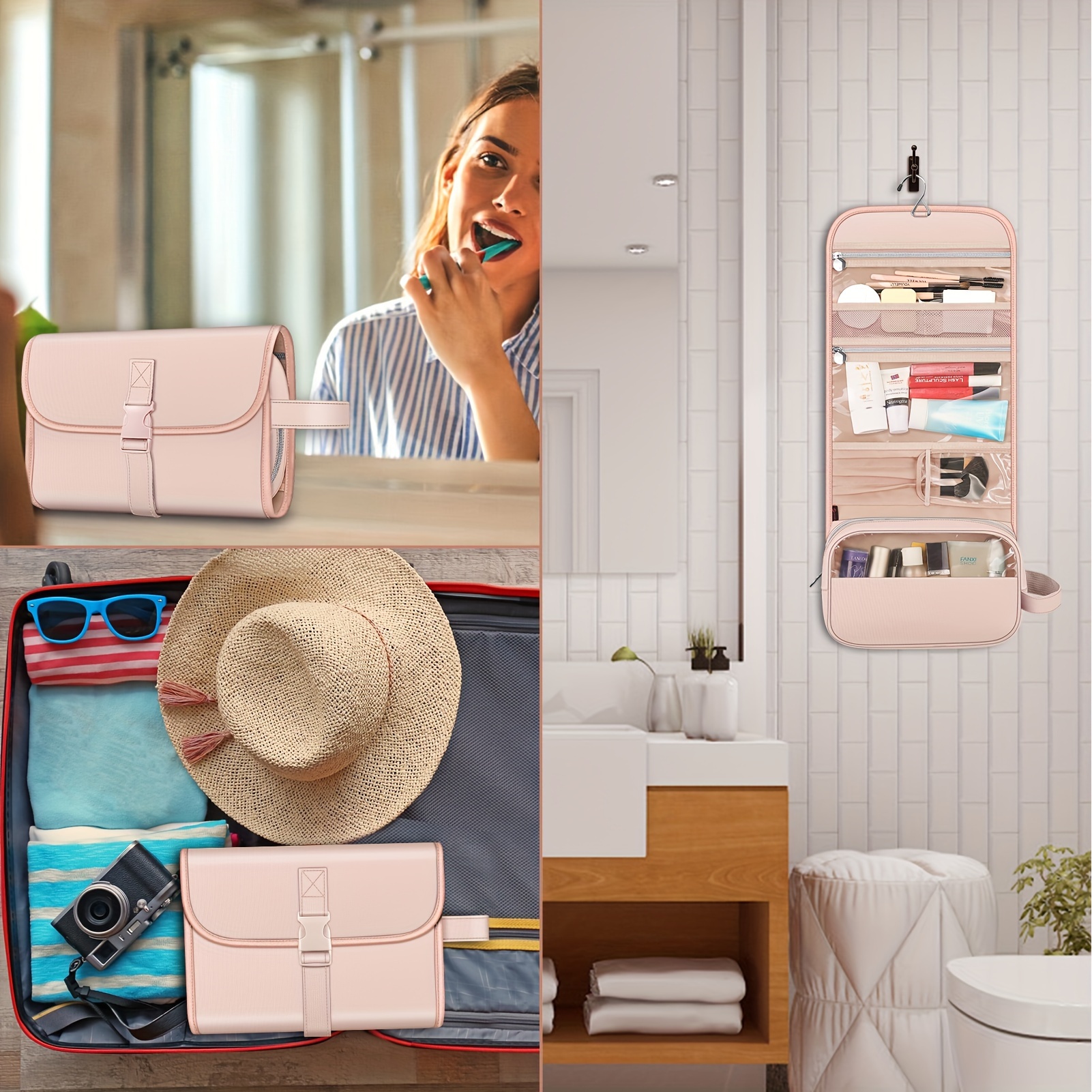 Travel bathroom organizer sale