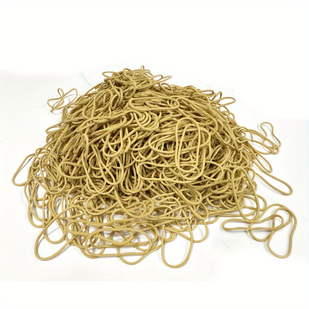 

Aiclak 1000pcs Natural Rubber Bands - , Stretchy For Office & School Use