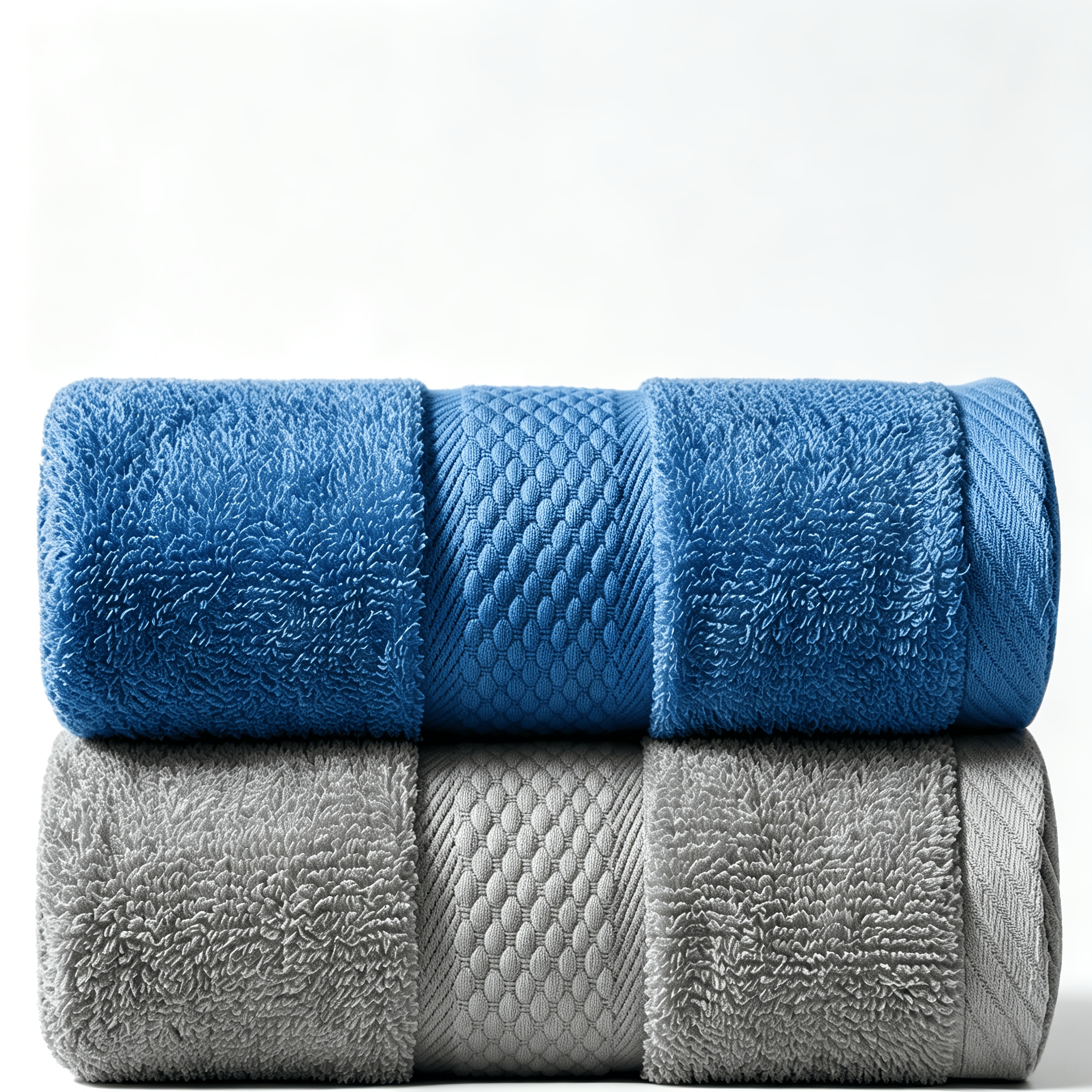 TEMU 2pcs Premium Cotton Towel, Ultra Soft And Absorbent, Quick-drying Bathroom Towel, Hotel And , Durable Washcloth For Shower, Pool And Daily Use,