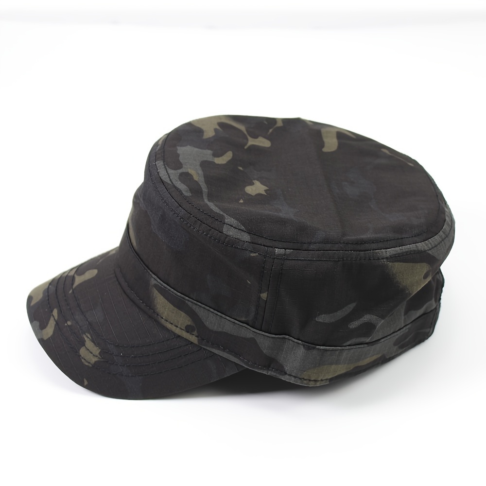 Casquette Baseball Camouflage Réglable – Unisexe, Couleur Kaki
