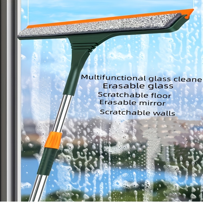 window cleaning tool for home use   squeegee for cleaning windows designed for high   buildings with double sided scraping details 0