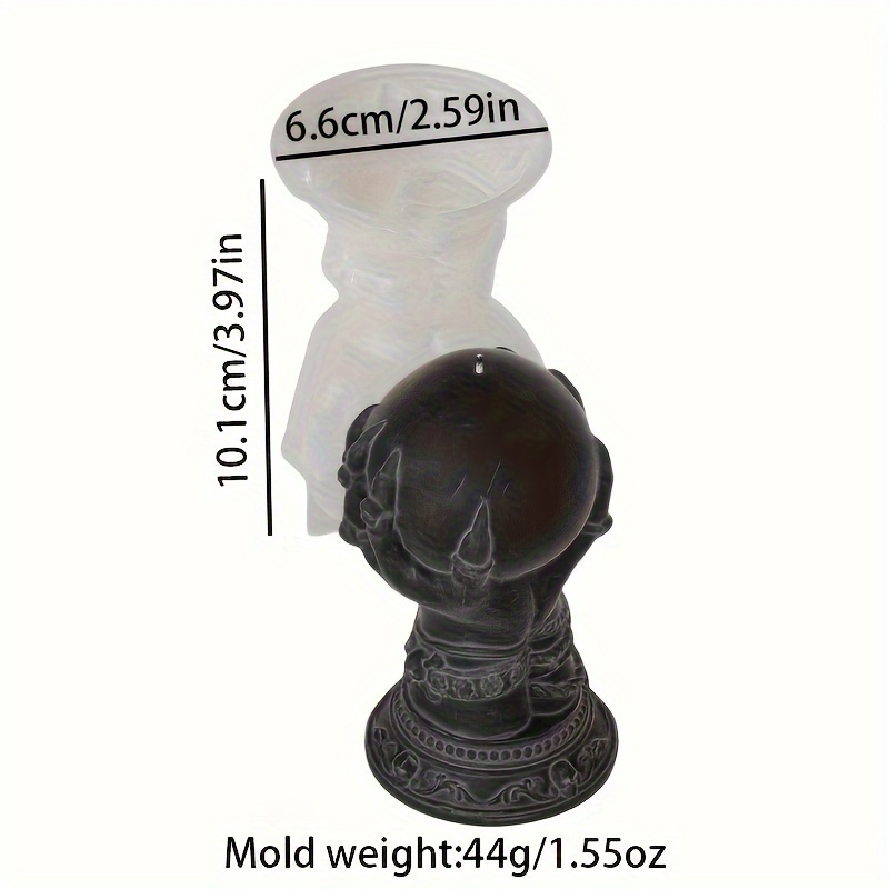 3d Witch Hands Candle Molds Claw Magic Hands Crystal Balls Crystal Epoxy Molds Devil Hands Crafts Halloween Claws Soap Wax Molds Home Decor Candle Making Supplies