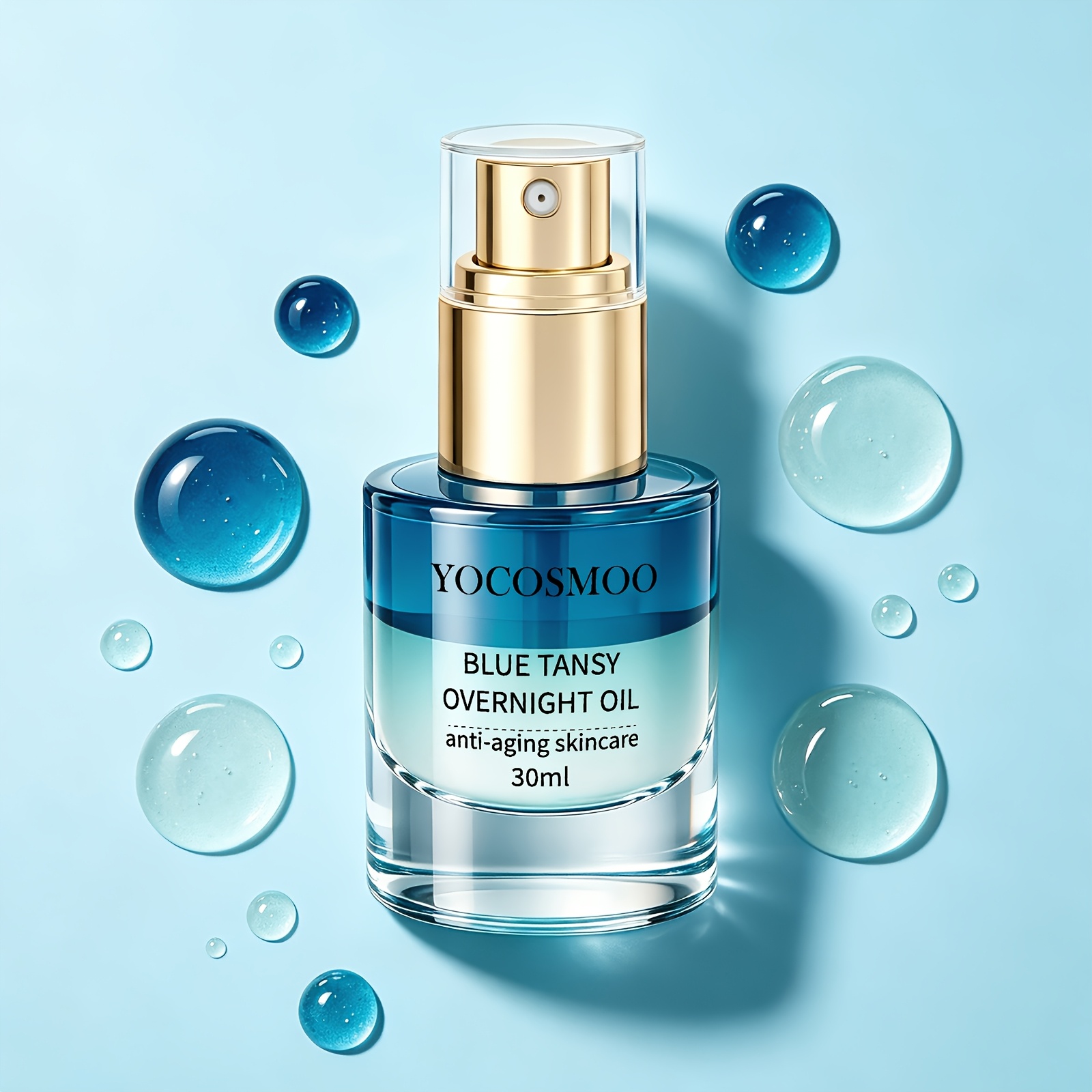 Image of Yocosmoo Overnight Oil Skincare Hyaluronic Acid Oil-serum Oil Facial Night Oil Skincare Make Skin -looking