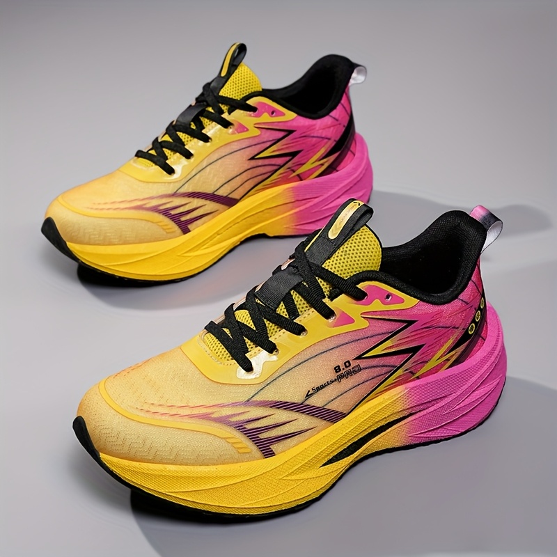 Men'S Lightweight Breathable Running Shoes - Slip-Resistant MD Sole, Geometric/Striped Design, All-Season Knit Casual Sneakers for Road & Daily Wear (Extra Wide), Sneakers, Sporty Style, Comfortable Fit, Athletic Footwear, Active Lifestyle 16 Men'S Lightweight Breathable Running Shoes - Slip-Resistant MD Sole, Geometric/Striped Design, All-Season Knit Casual Sneakers for Road & Daily Wear (Extra Wide), Sneakers, Sporty Style, Comfortable Fit, Athletic Footwear, Active Lifestyle - Image 16