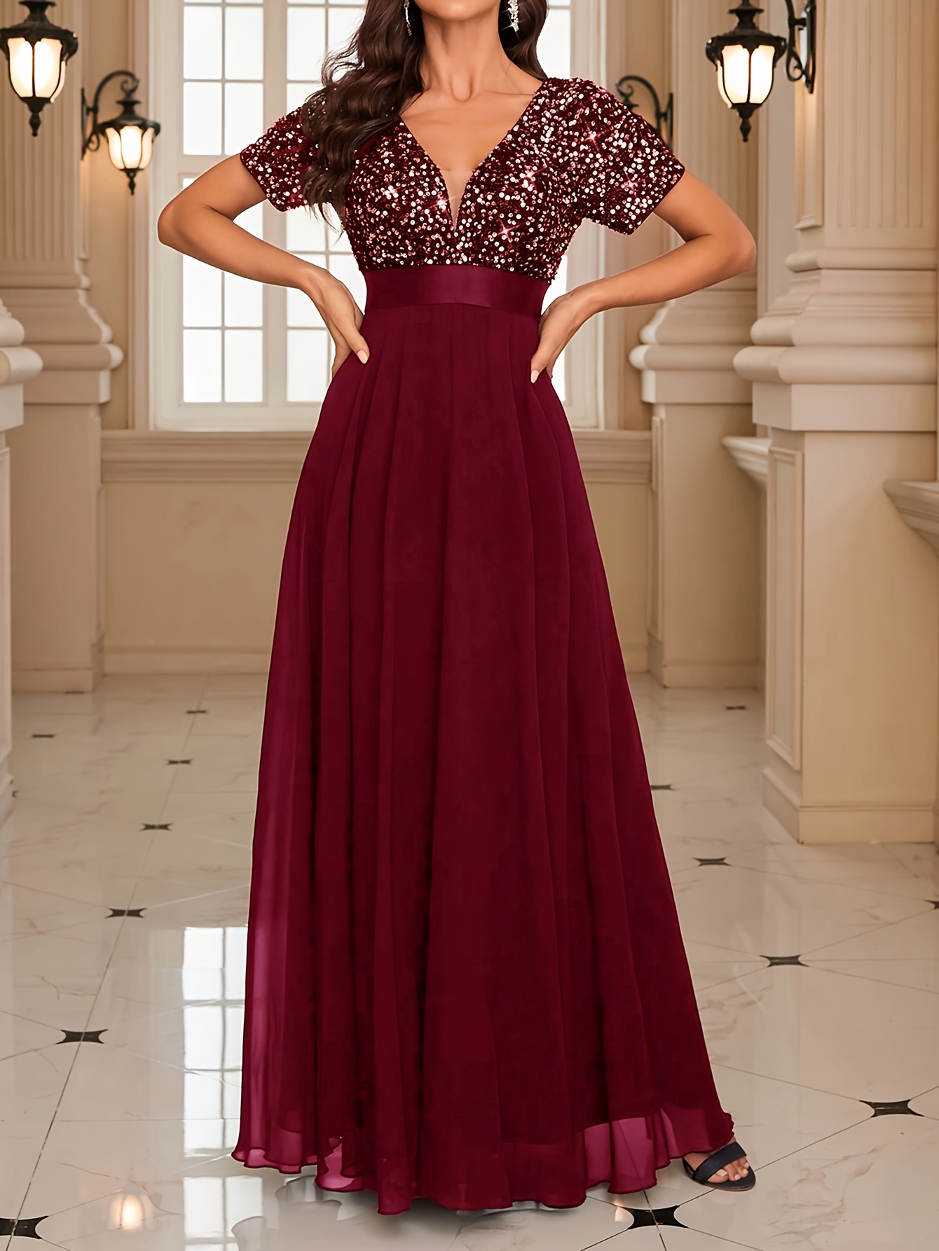 mirabel satin corset high slit formal dress Mirabel Formal Satin High Slit Dress – Luis Shop