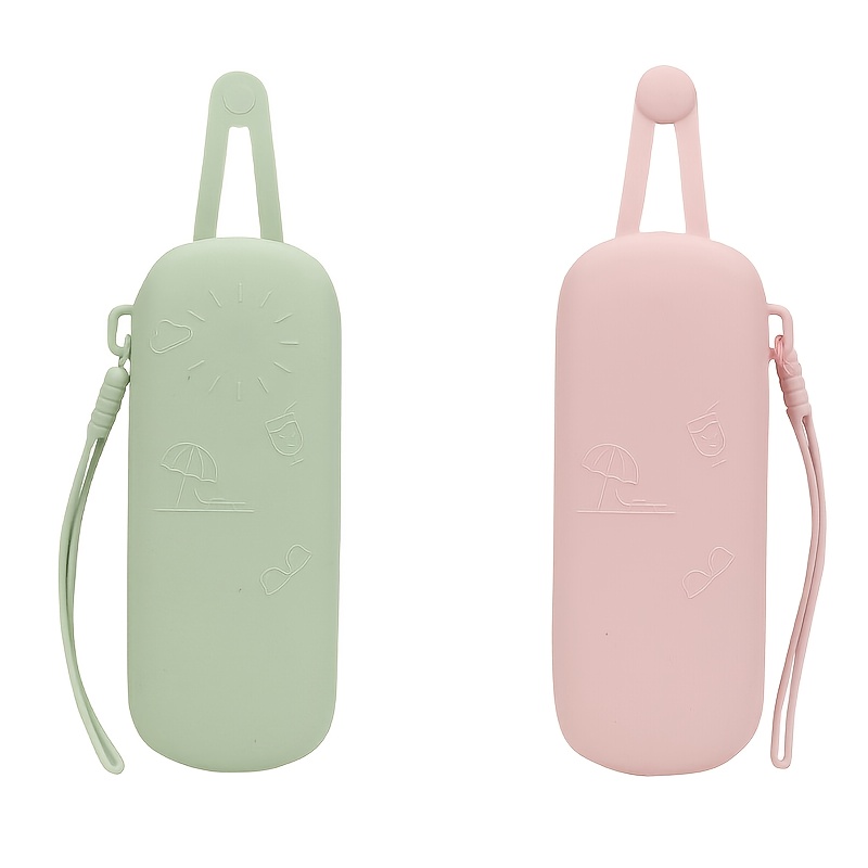 2pcs Magnetic Eyeglass Case with Lanyard for Anti-Scratch Protection