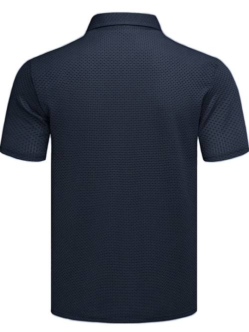 obm 2025 summer cross border trade casual business fashion stand up collar breathable ice fiber fabric short sleeve shirt mens european and middle eastern