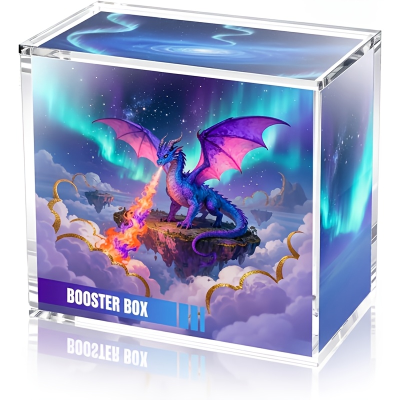 Top pickMillimeter Acrylic Stackable Display Case, Suitable for Booster Box Or Elite Trainer Box (ETB), Transparent Magnetic Closure Storage Box, Designed for Trading Cards, Collectibles And Sports MemorabiliaOpen in new tab.