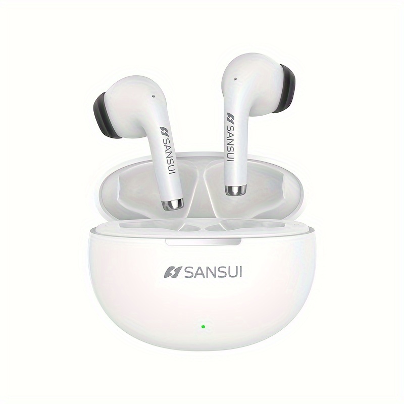 

Sansui W6 Tws In-ear Earphone, Wireless Earphone, Gaming Headset, Sports Headphone, Hi-fi Stereo Headset, Enc Hd Noise Canceling Headphone