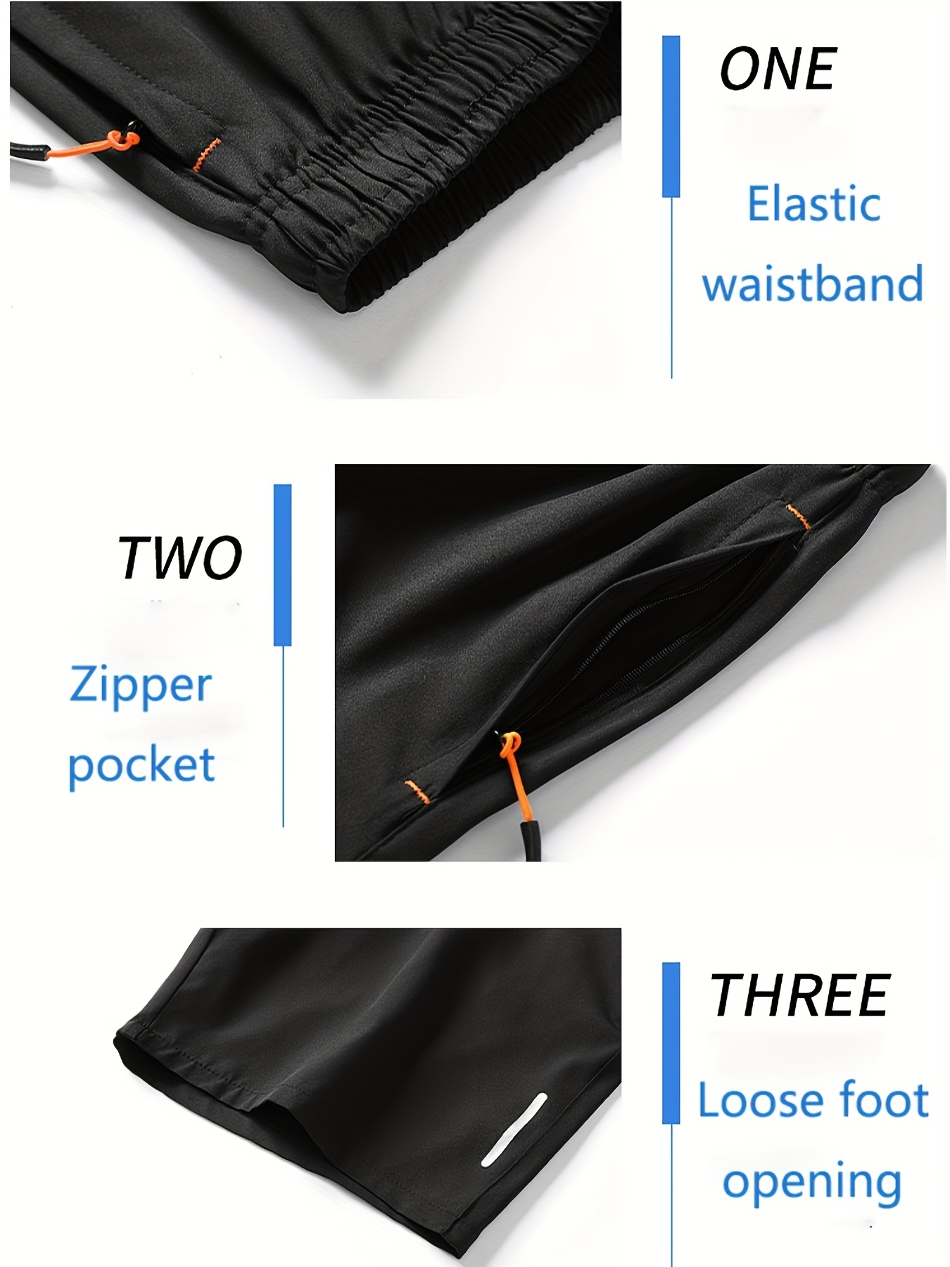 1pc Men'S Quick-Dry Athletic Shorts - Lightweight Gym, Hiking, Beach Pants - Ice Sliky Fiber Fabric - Elastic Waistband - Black - for Running, Training, Outdoor Sports - All-Day Moisture Management - Easy Care, Workout Shorts, Gym Wear, Solid Color Design, Durable Sportswear, Hiking Gear, Sporty Look, Breathable Material, Fitness Enthusiasts