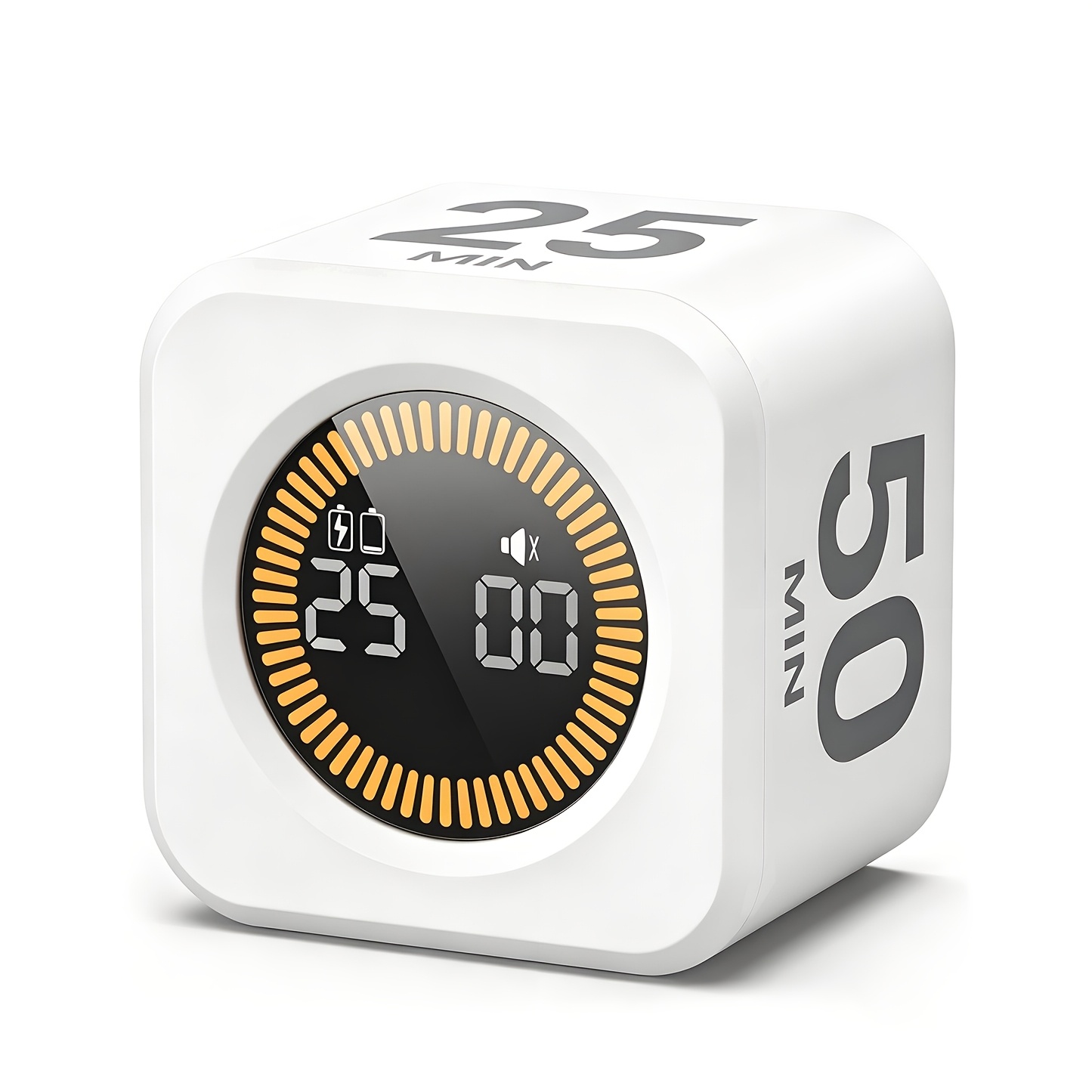 TEMU Timer per la Produttivit�, Timer a , Timer a di Gravit�, Supporta /Temporizzazione in Avanti, Ricarica USB, Ottimo Compagno per Studio, Lavoro,