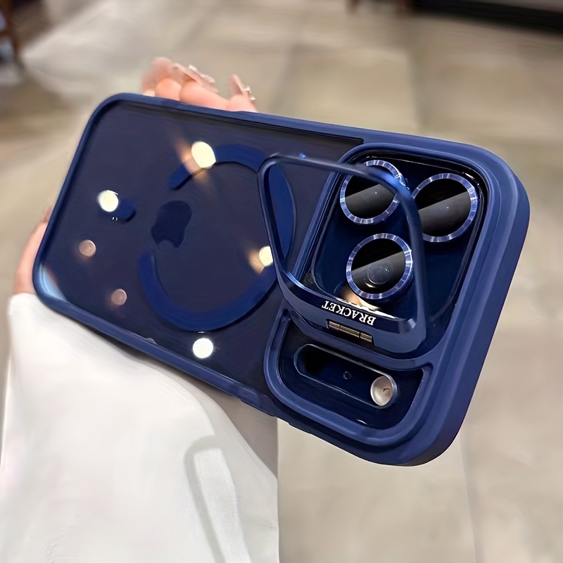 TEMU para Teléfono - para Iphone 17 Pro Max, Soporte de Cámara, Carcasa Magnética Inalámbrica para Carga para Iphone 17 Pro Max 17Promax 17Pro,