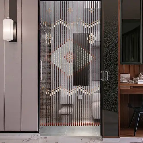 Rideau de porte en perles de bois fait à la main style vintage pour décoration d'intérieur et séparateur de pièce Rideau de porte en perles de bois fait à la main style vintage pour décoration d'intérieur et séparateur de pièce