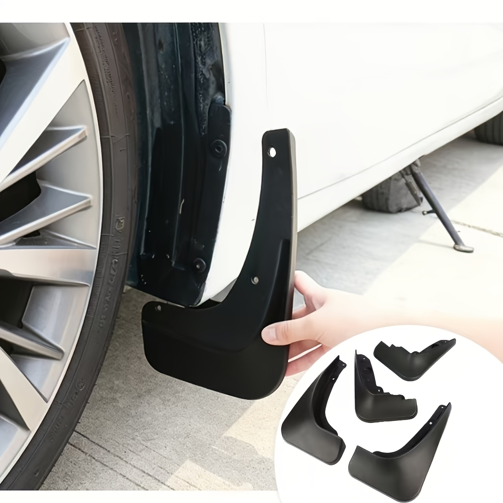 TEMU Universal 4pcs Mudguard Set, Fit For Modifications, Includes Installation Accessories, Fits All Vehicles