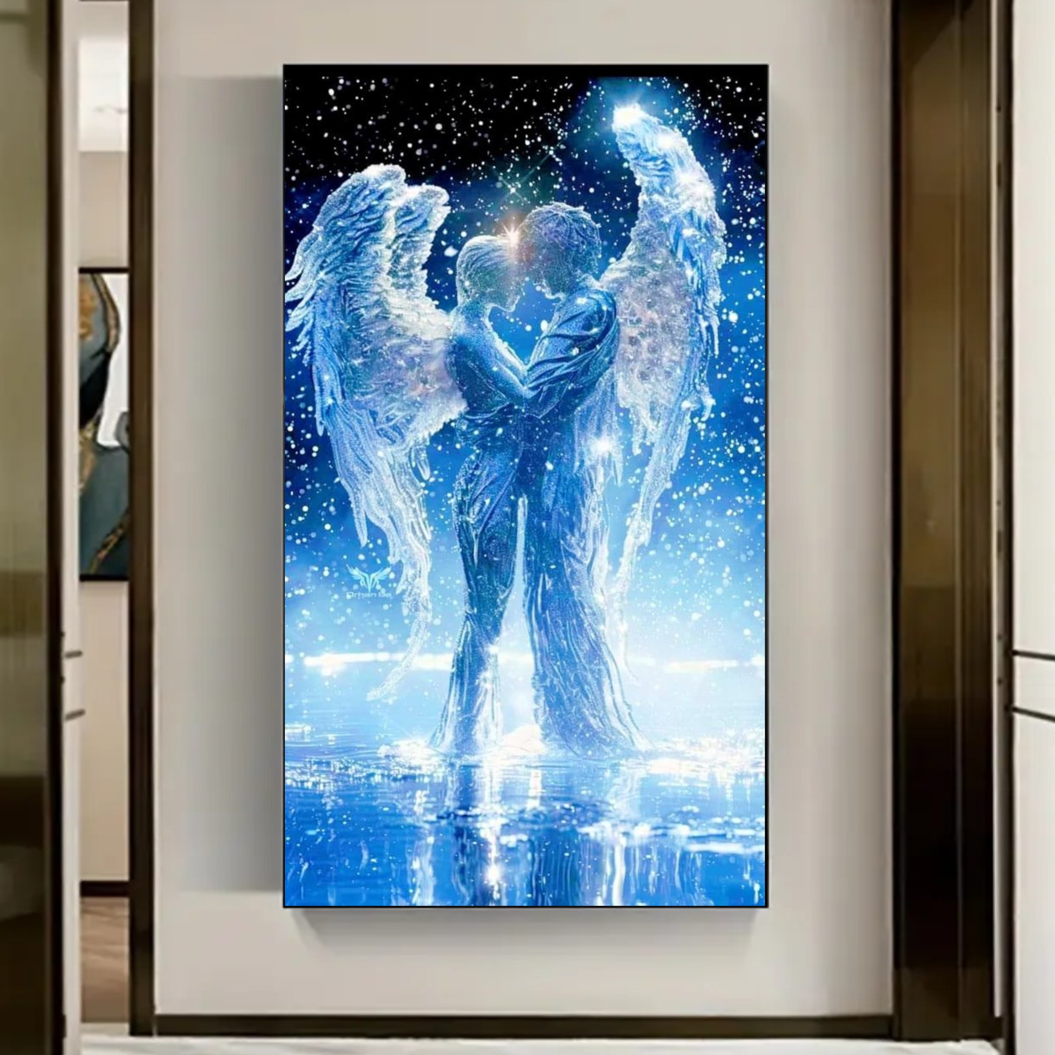 Kit Complet Diamond Painting 30x40 Cm - 4 Motifs Fille Cartoon - Diamants Ronds 5D - Activité DIY Adulte/enfant - 13