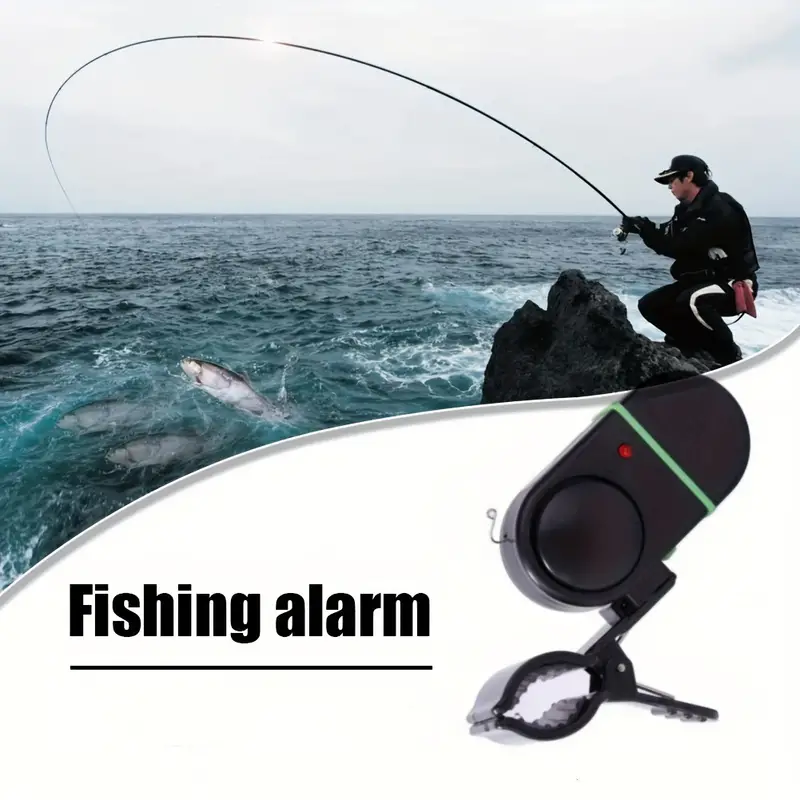 Waterproof Electronic Fish Bell with LED Light - Automatic Fishing Bite  Indicator Alarm