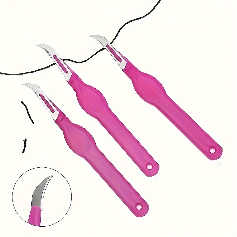 

3 Pcs Ergonomic Set - Plastic , Removal Tool For Sewing And Needlework