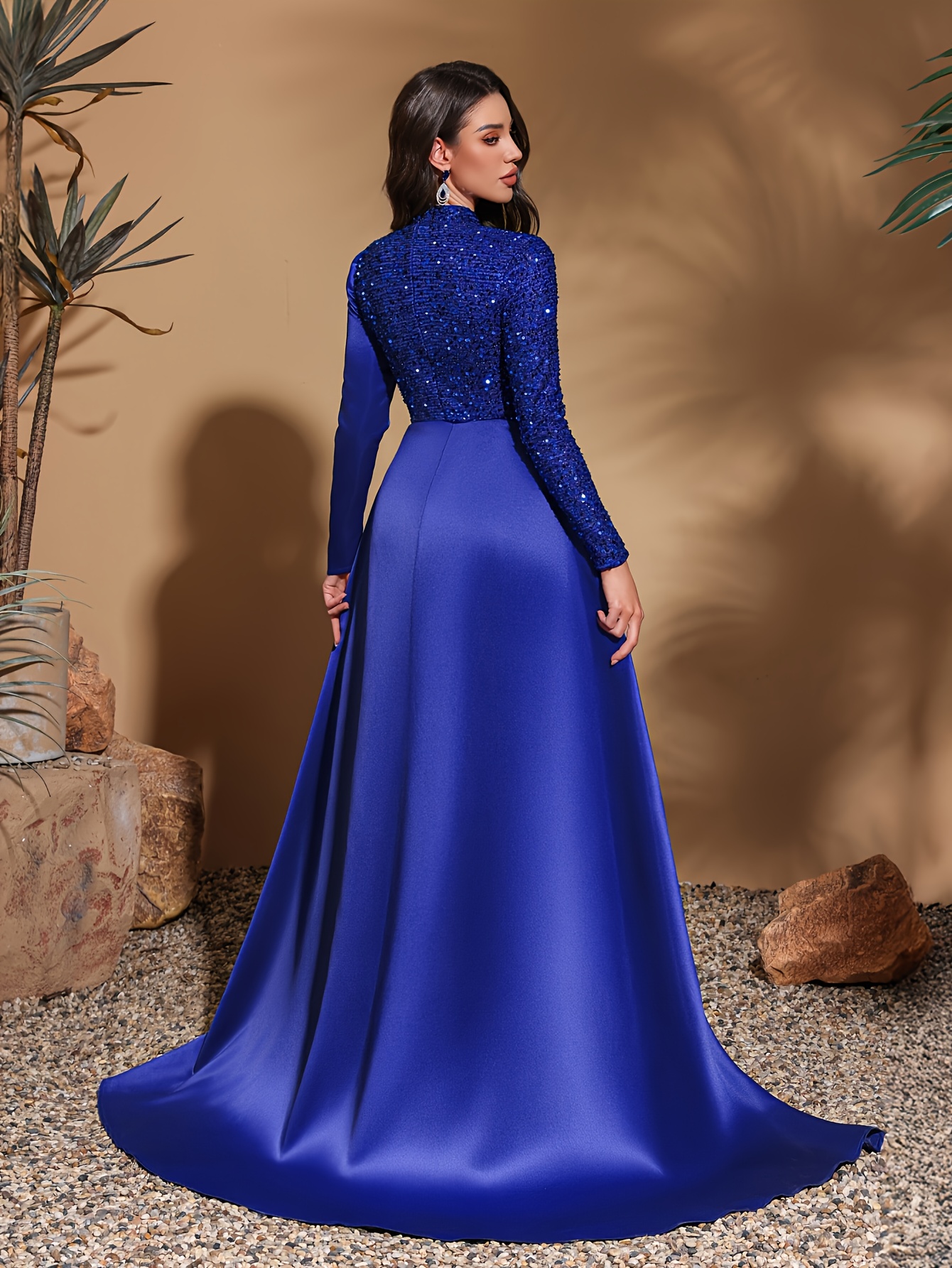 velvet dress green long Strapless Long Velvet Prom Dress with Gloves CH176 Emerald / 2XSmall