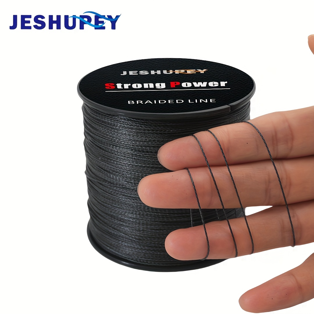 4 lbs braided fishing line - Strands 547 Yds 6-100LB Best for Bass Fishing & Ice Fishing making it ideal for navigating heavy cover or targeting larger fish 4 strand braided fishing line