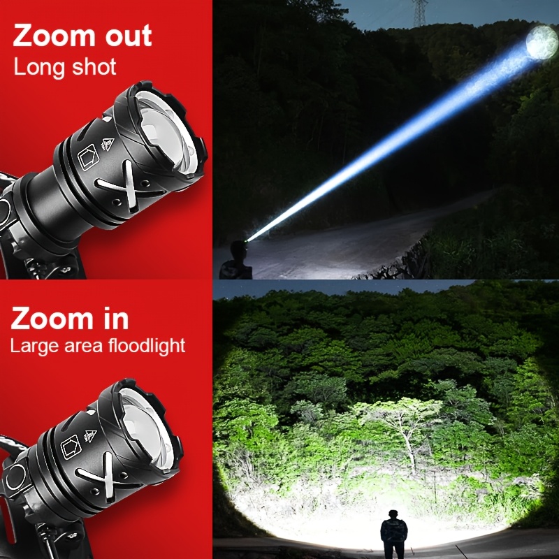 Rechargeable LED Headlight with 3 Lighting Modes