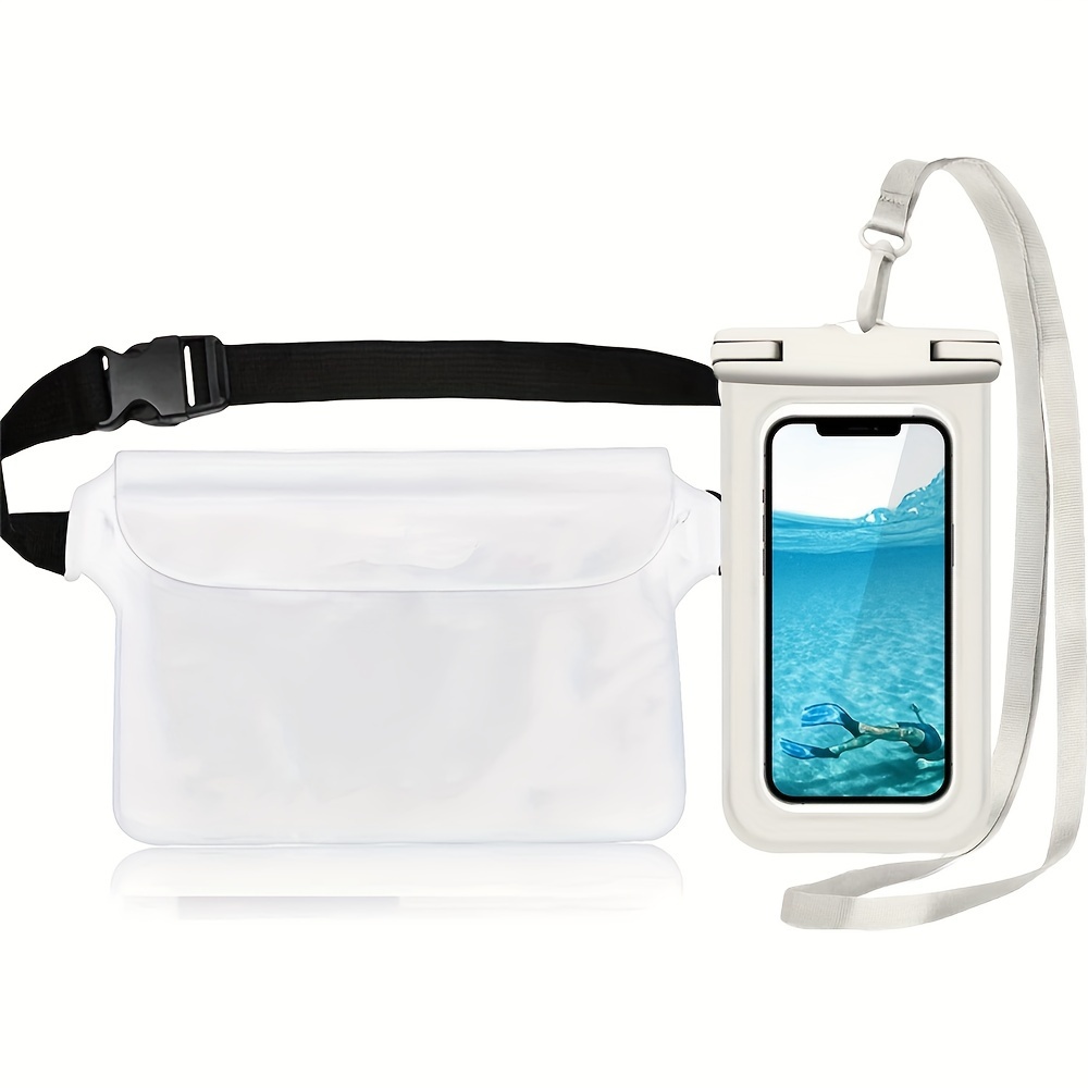 Waterproof Pouch Bag + Phone Case Waterproof Case Dry Bag - Temu