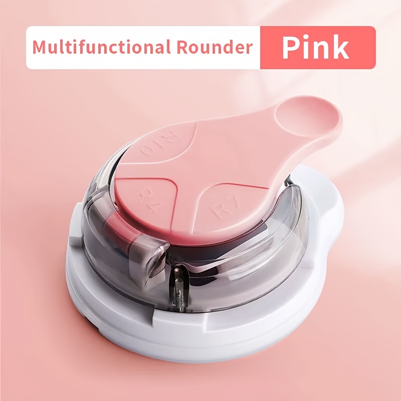 1pc 3-in-1 Multi-functional Tool, R4/r7/r10 Edge Paper Trimmer, Cardstock And Paper Sharp Corner Cutter